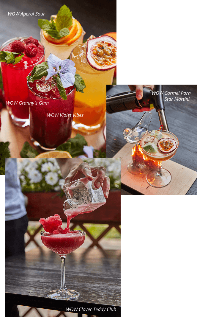 Cocktails Menu Background